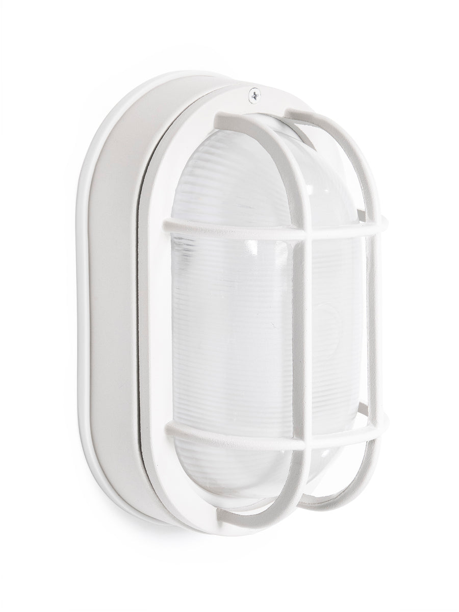8.5” Oval Integrated LED Nautical Bulkhead, Wall or Ceiling Mount, 800 – Coramdeo  Lighting